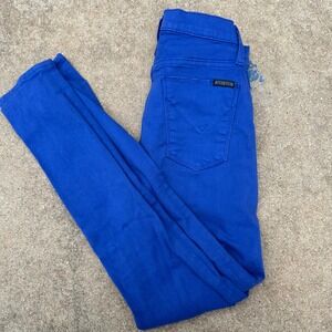 Hudson‎ Jeans Skinny Ankle Blue Denim Made in USA Designer Women's Size